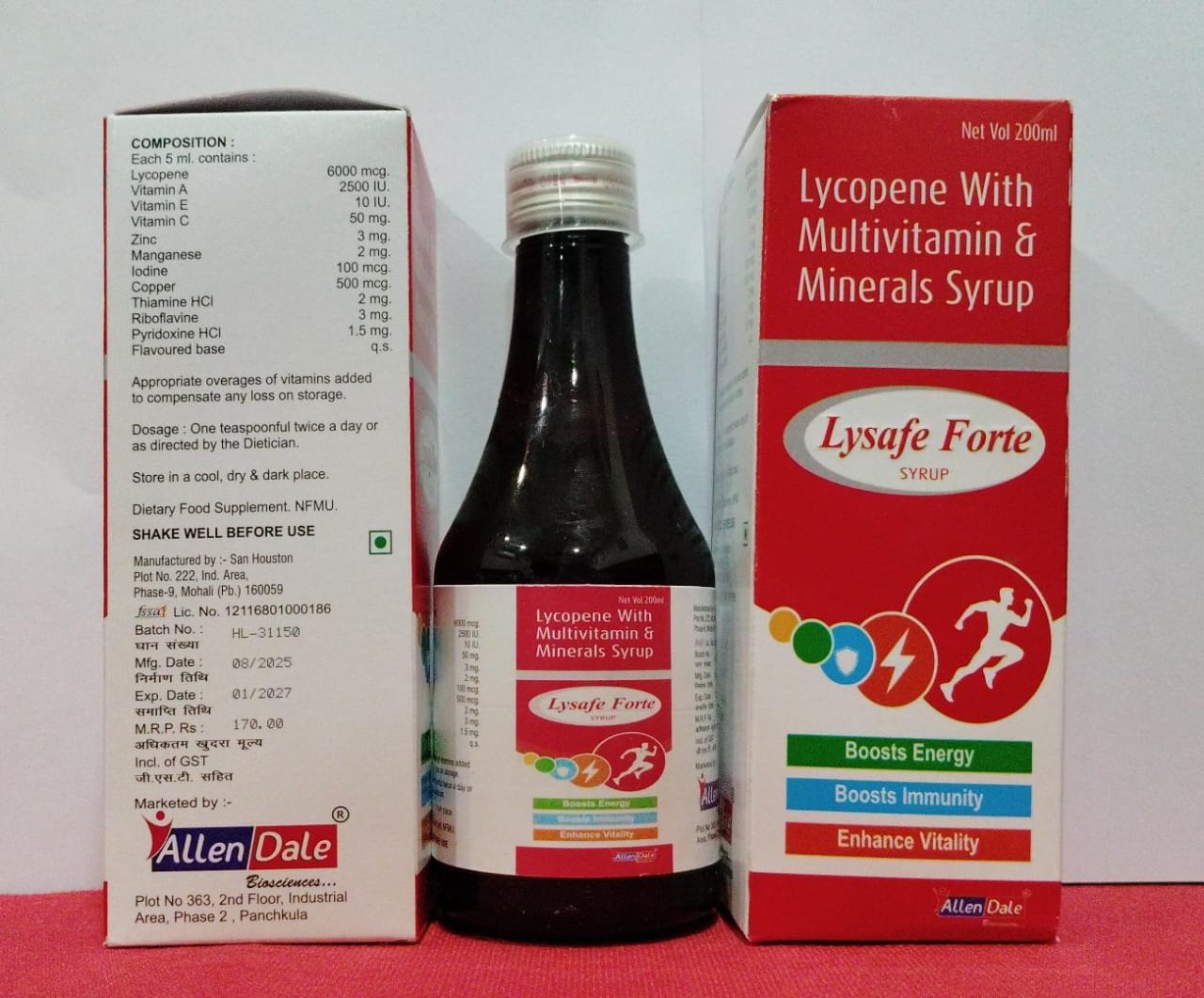 LYSAFE FORTE Syrup